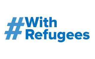 With Refugees Hashtag