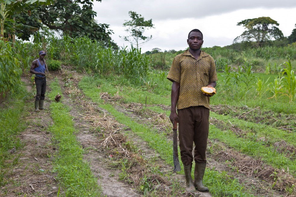 Mohamed, 17, is afraid to leave his village because he fears being arrested or fined. 