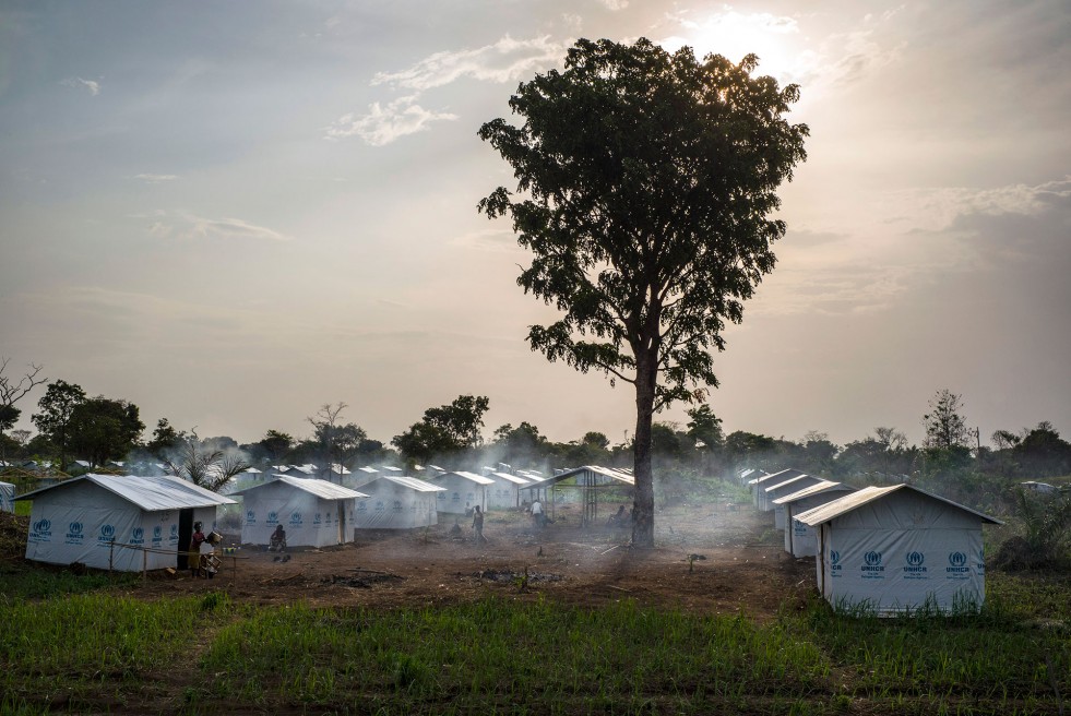 Situated 50 kilometres from the border, the newly opened Bili refugee camp in DRC provides shelter and safety for over 2,000 refugees from the Central African Republic. 