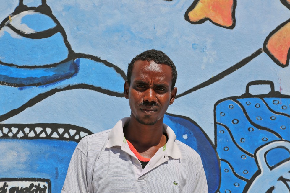 Mudther fled fighting in South Sudan and made his way to Libya, before risking his life again on the Mediterranean Sea. 