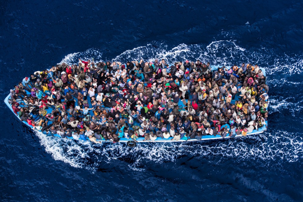 Increasing numbers of refugees face death on unforgiving seas. 