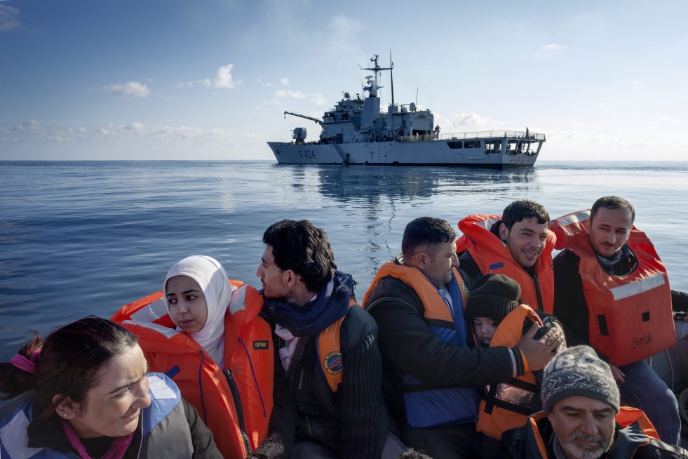 People who crossed the Mediterranean in 2014 came from more than 40 countries around the world on three different continents.