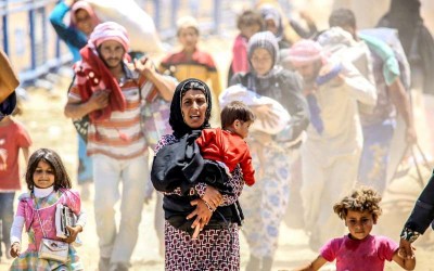 More than four million Syrians have now fled war and persecution