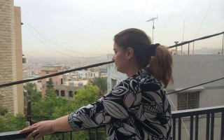 Hanan, in Lebanon before her flight, reflects on what the future may hold
