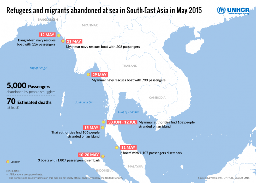 At least 70 passengers lost their lives during the widely televised crisis earlier this year in the Bay of Bengal and the Andaman Sea.