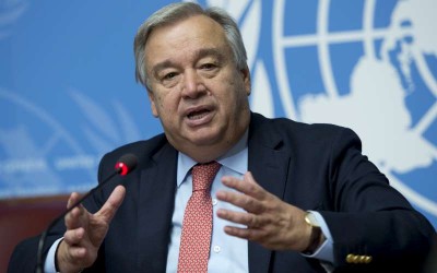 UNHCR head Guterres urges massive EU response to help Greece attend to refugees