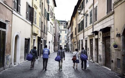 First group of asylum seekers relocated from Italy to Sweden