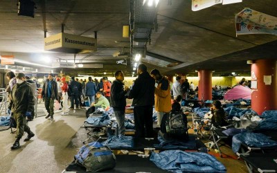 Salzburg, taken aback by number of refugees, scrambled to set up reception facilities