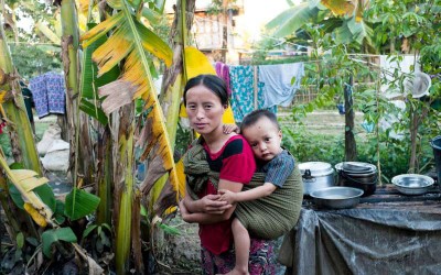 Ongoing Myanmar conflict traps villagers in crossfire