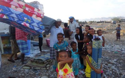 Le HCR fournit une aide d’urgence aux personnes déplacées par le cyclone au Yémen