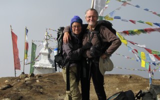 Dr. Claire Weeks and Dr. Peter Wing are long-time UNHCR monthly donors.