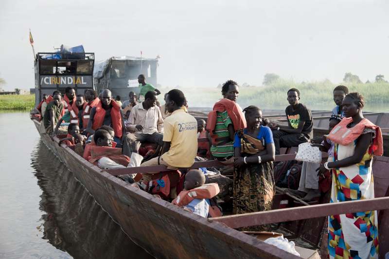 Des milliers de personnes fuient les combats au Soudan du Sud vers le Congo