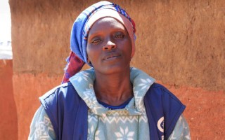 Refugee Jaqueline Umutesi works to prevent sexual and gender violence in Gihembe camp in Rwanda.