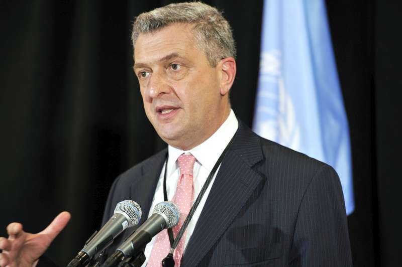 Filippo Grandi prend la barre du Haut Commissariat des Nations Unies pour les réfugiés