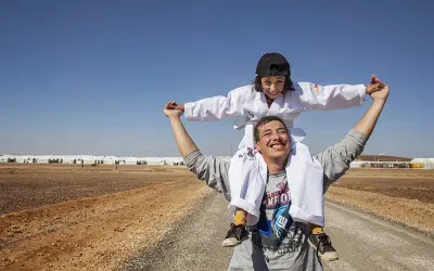 Solaf rêve de vivre en Amérique et de faire des études de médecine