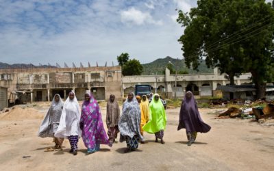 Nigerians displaced by Boko Haram return home to ruins