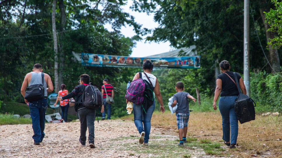A tough road north for Central American children