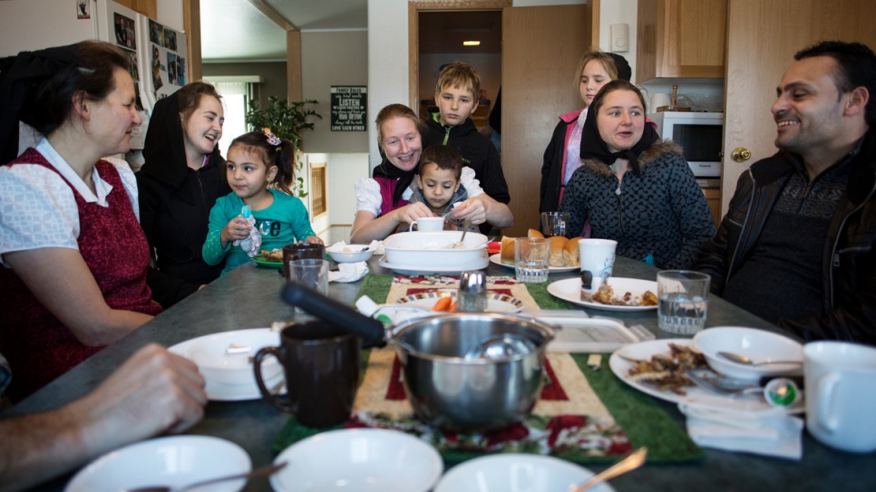 Christian community welcomes Syrian family to Canada