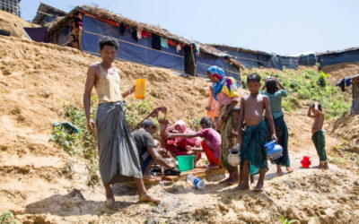 Disease threatens refugees in Bangladesh in unplanned sites