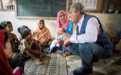 Grandi highlights needs of refugees in Bangladesh