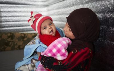 In from the cold: Winter supplies bring warmth to Syrian refugees