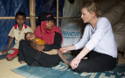 Goodwill Ambassador Cate Blanchett calls for Rohingya aid