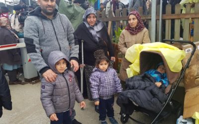 Thousands of asylum-seekers moved off Greek islands