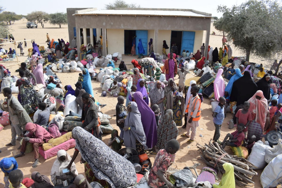 Thousands of Nigerian refugees seek safety in Chad