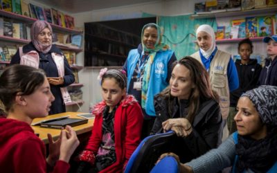 Statement by UNHCR Special Envoy Angelina Jolie as Syria crisis enters its ninth year