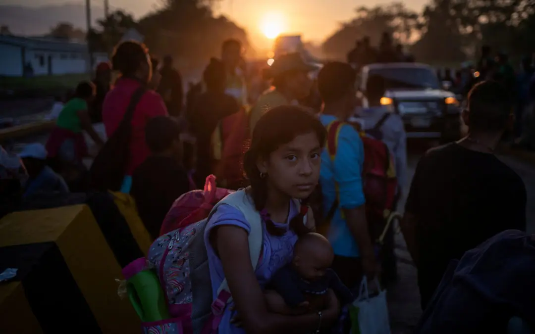 Thousands are fleeing mass gang violence in the North of Central America