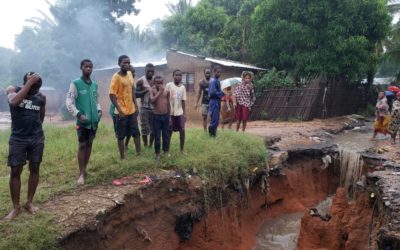 UNHCR team witnesses destruction in aftermath of Cyclone Kenneth