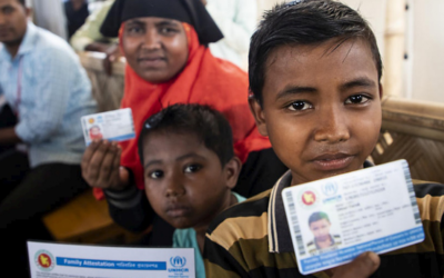 Registration gives many Rohingya refugees identification for the first time