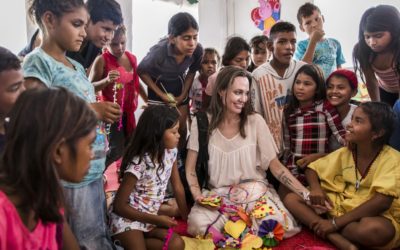 Angelina Jolie calls for leadership and humanity as millions flee Venezuela