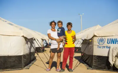Worldwide displacement tops 70 million, UN Refugee Chief urges greater solidarity in response