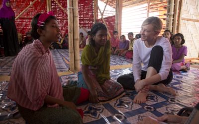 Cate Blanchett reflects on her work with refugees in latest podcast episode