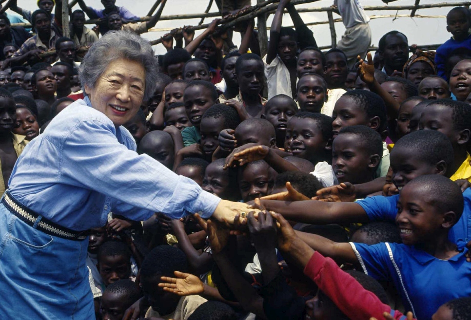 UNHCR statement on the death of former UN High Commissioner for Refugees Sadako Ogata
