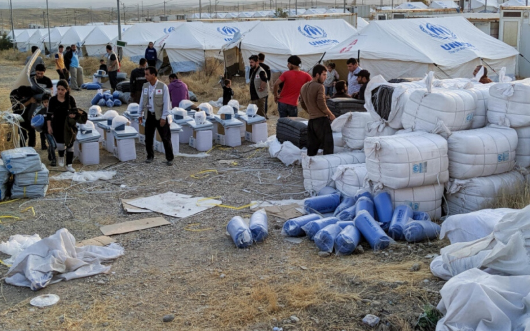 Le HCR intensifie son aide au nord de l’Irak ; l’afflux de réfugiés syriens se poursuit