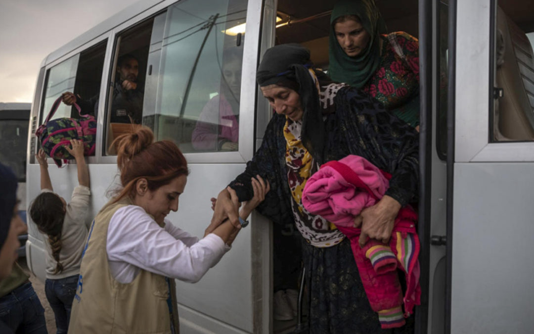 Le tout dernier afflux de réfugiés en Irak dépasse le cap des 10 000 personnes ; les besoins humanitaires augmentent en Syrie
