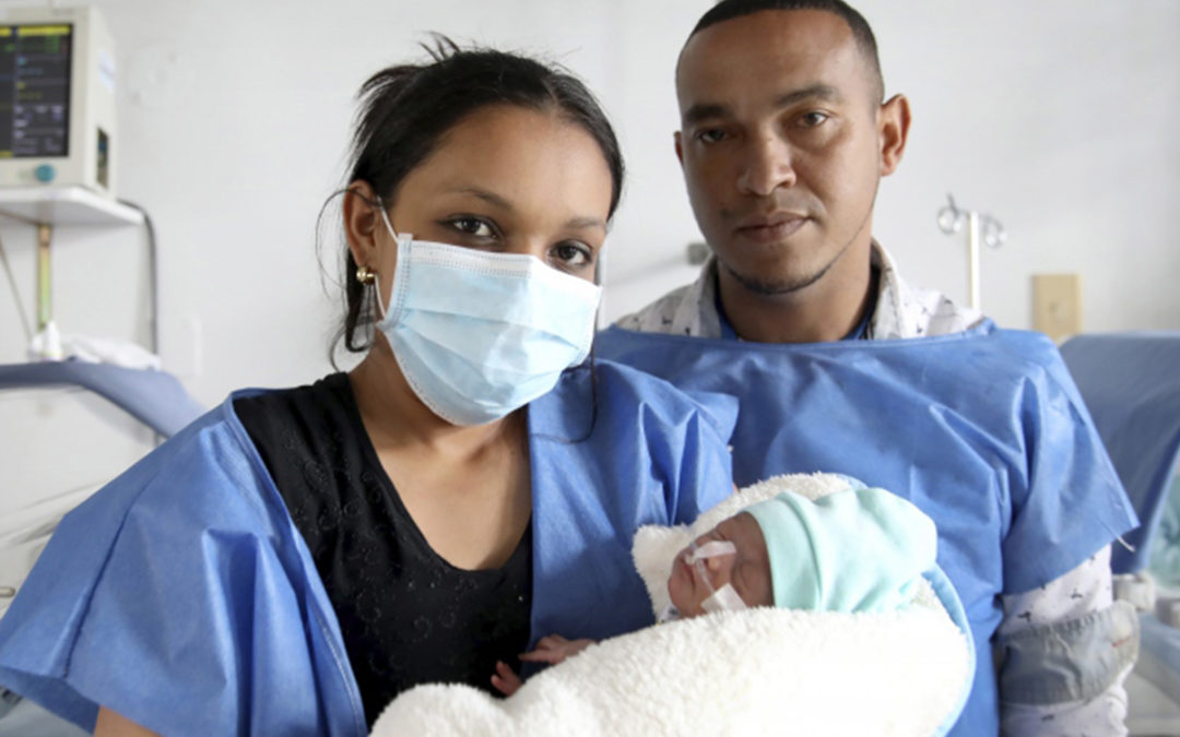 Colombia gives Venezuela newborns a start in life