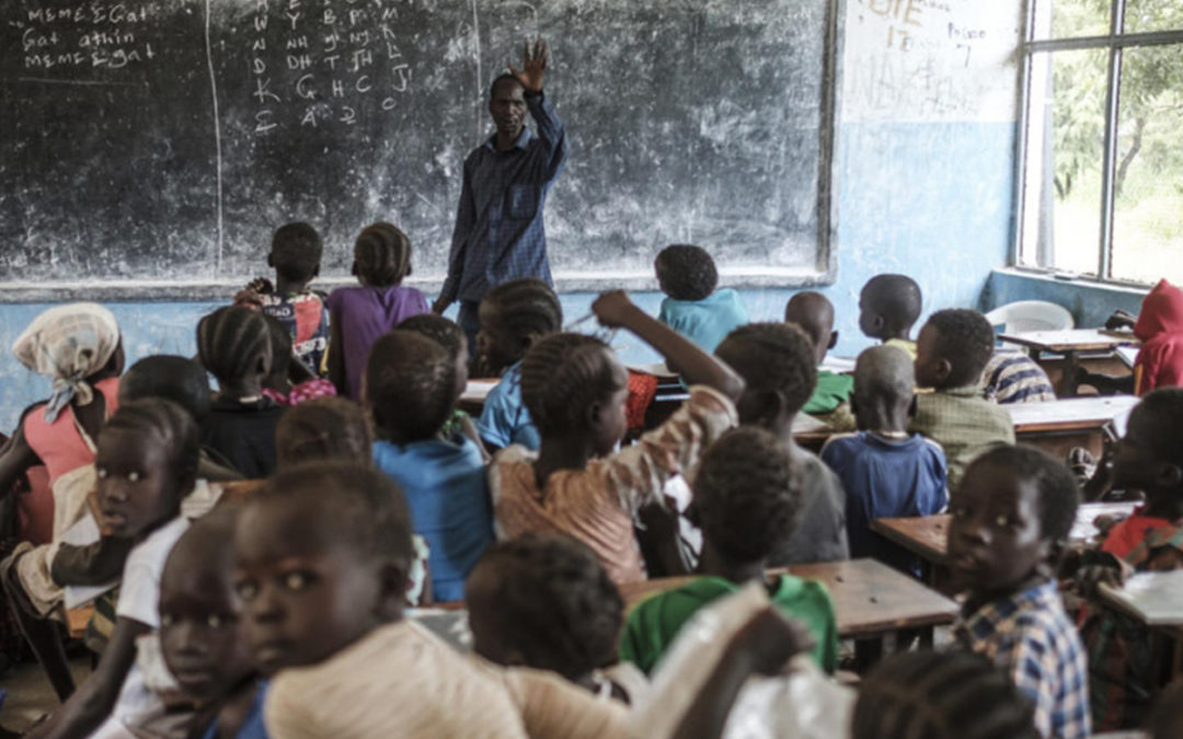 South Sudanese teacher dedicates his life in exile to refugees of all ages