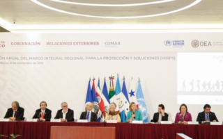La deuxième réunion annuelle du Cadre global de protection et de solutions régionales s’est tenue à Mexico le 8 novembre 2019