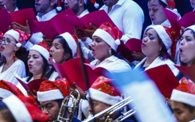 At a Christmas concert in Panama, refugees are the guests of honour