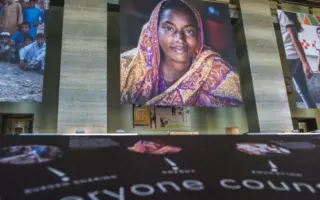 L'exposition « Chacun compte » à l'Office des Nations Unies à Genève, en Suisse