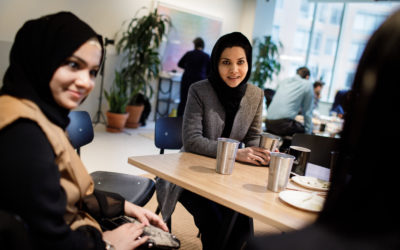 Helping refugees find jobs that match their skills and experience through mentorship