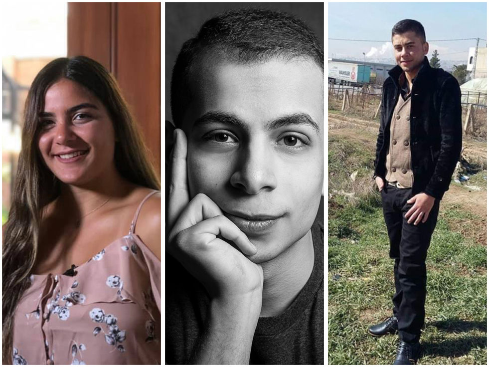 Three portraits of young refugees in Canada
