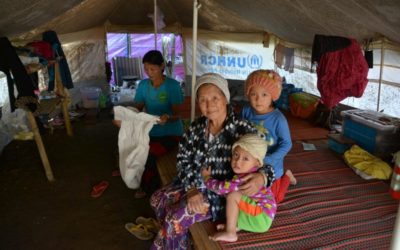 UNHCR concerned at mounting civilian casualties and displacement in western Myanmar