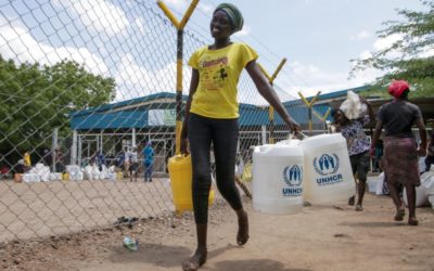 Sony provides the first major corporate contribution to UNHCR’s COVID-19 appeal