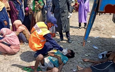 Près de 400 réfugiés rohingyas pris en charge dans plusieurs établissements de santé à Cox Bazar, après deux mois en mer