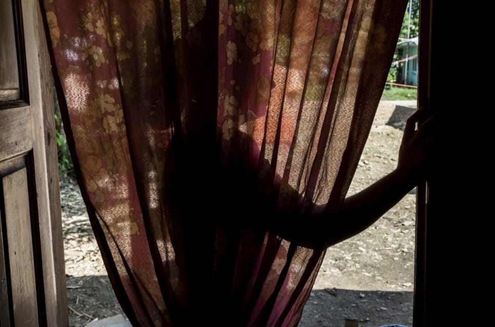 Une réfugiée ayant fui la violence des gangs plusieurs fois au Honduras recommence une nouvelle vie à Bélize. Photo d’archives, janvier 2019