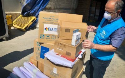 UNHCR’s airlift with vital medical aid lands in Iran